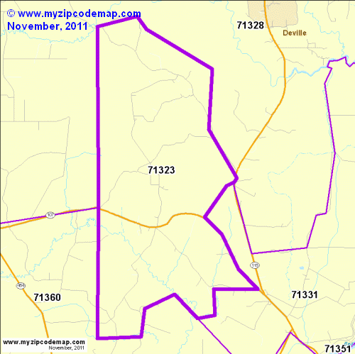 map of 71323
