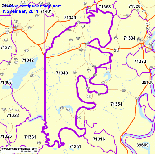 map of 71343