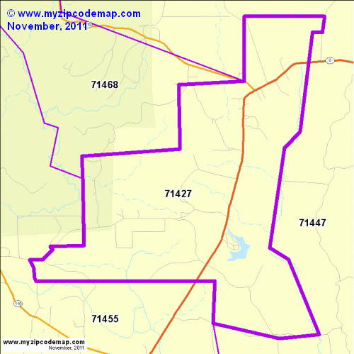 map of 71427