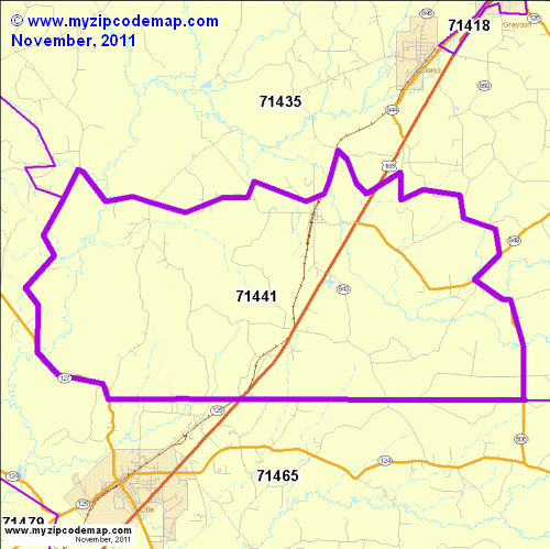 map of 71441