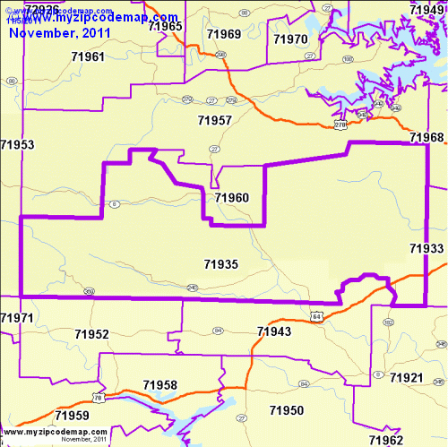 map of 71935