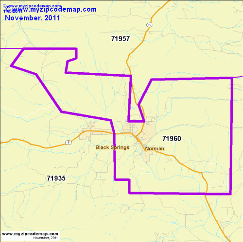map of 71960