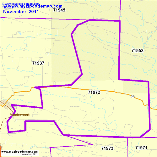 map of 71972