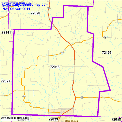map of 72013