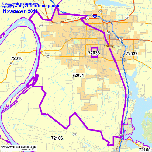 map of 72034