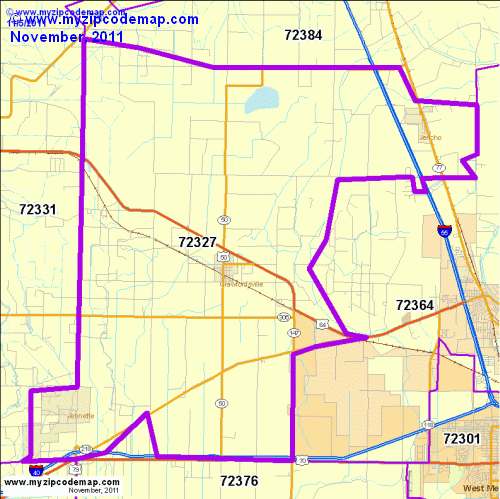 map of 72327