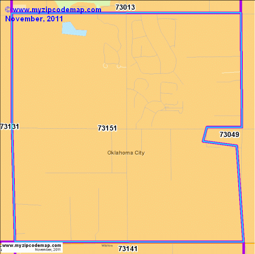 map of 73151