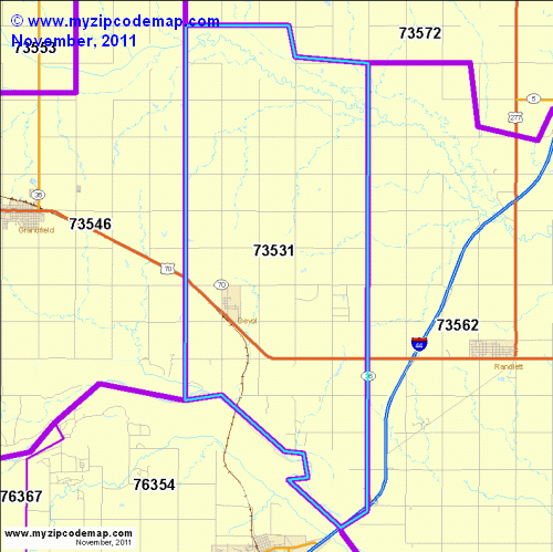 map of 73531