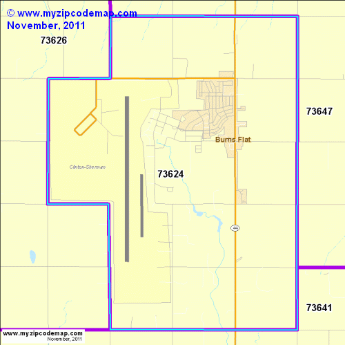 map of 73624