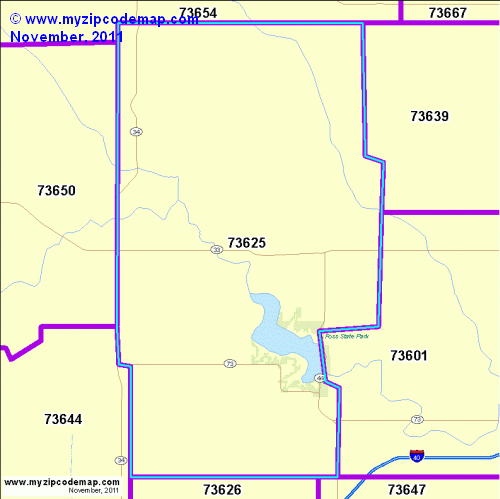 map of 73625