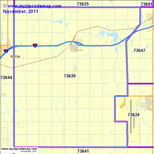 map of 73626