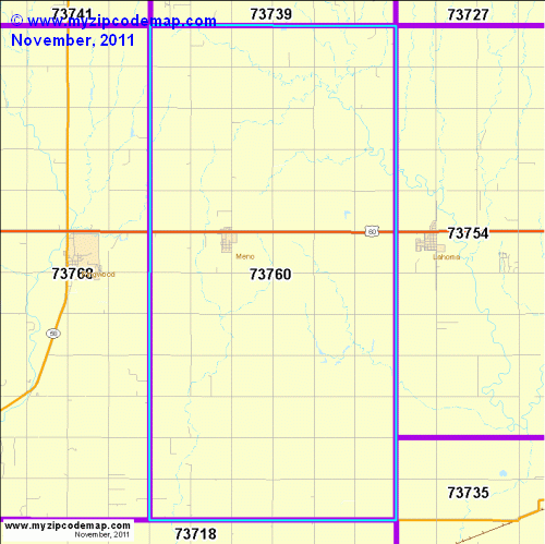 map of 73760