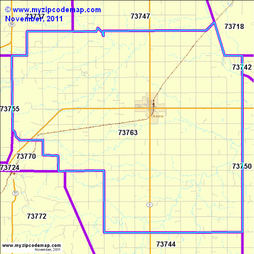 map of 73763