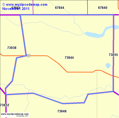 map of 73844