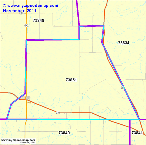map of 73851