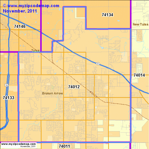 map of 74012