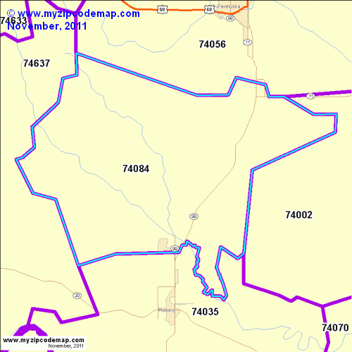 map of 74084