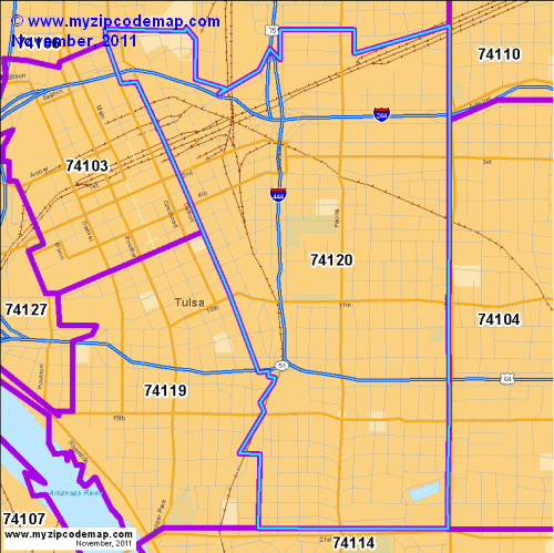 map of 74120