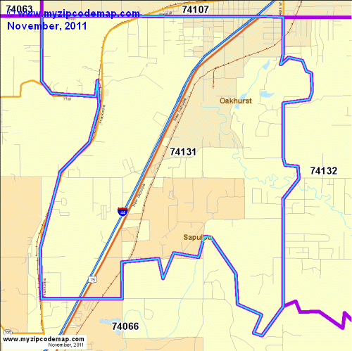 map of 74131