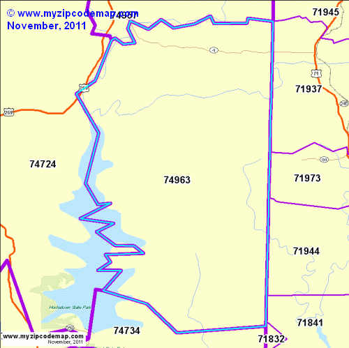 map of 74963