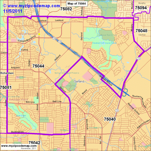 map of 75044