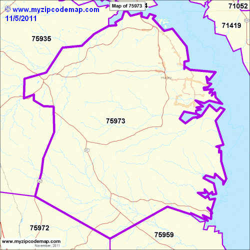 map of 75973