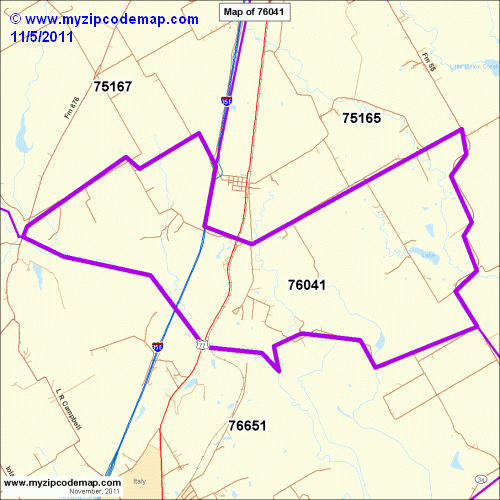 map of 76041