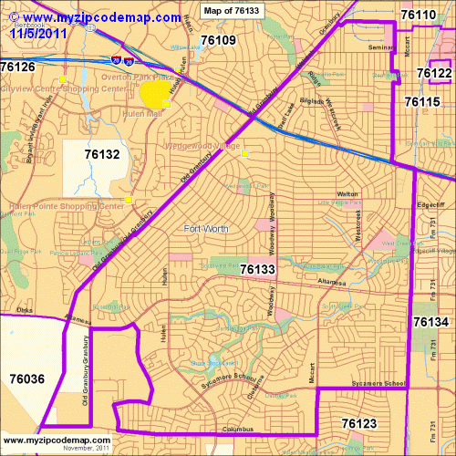 map of 76133