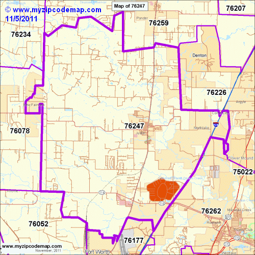 map of 76247
