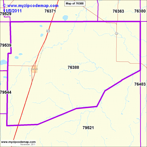 map of 76388