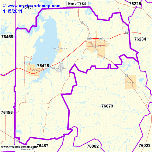 map of 76426