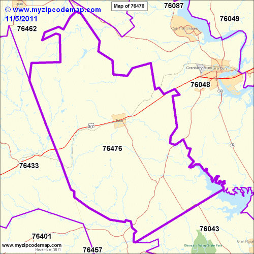 map of 76476