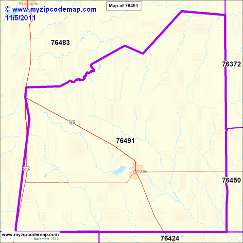 map of 76491