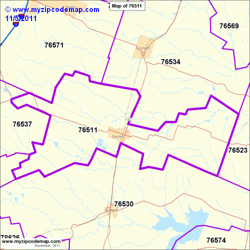 map of 76511