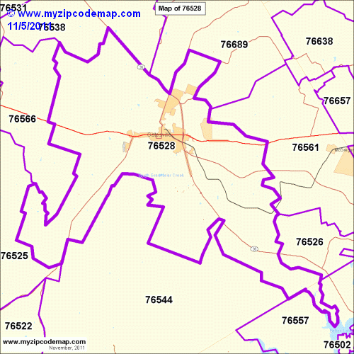 map of 76528