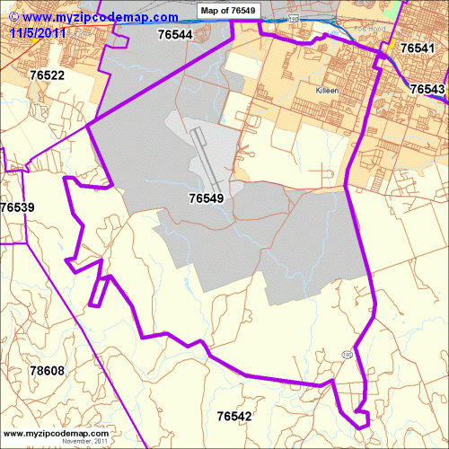 map of 76549