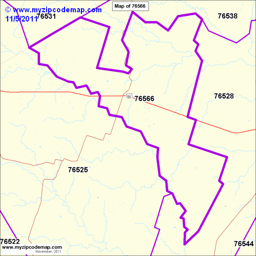 map of 76566