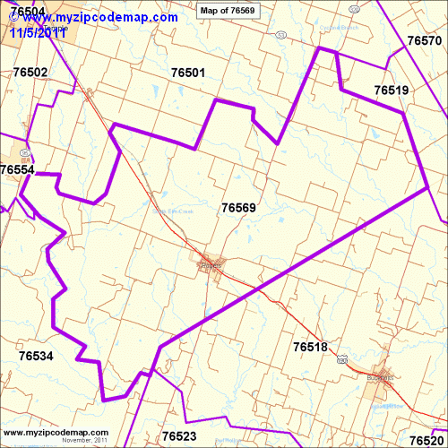 map of 76569