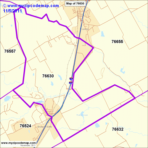 map of 76630