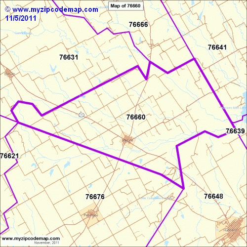 map of 76660