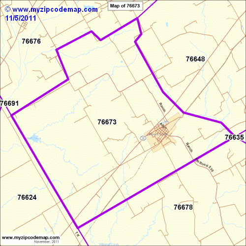 map of 76673
