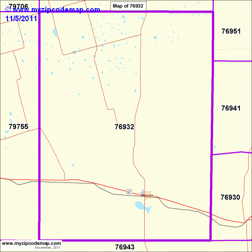 map of 76932