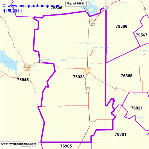 map of 76933