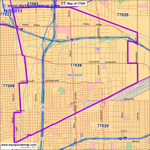 map of 77026
