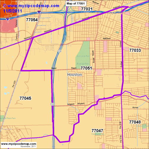 map of 77051