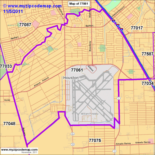 map of 77061
