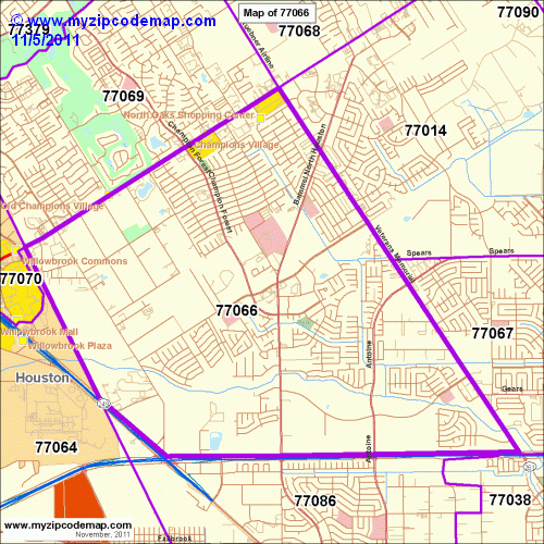 map of 77066