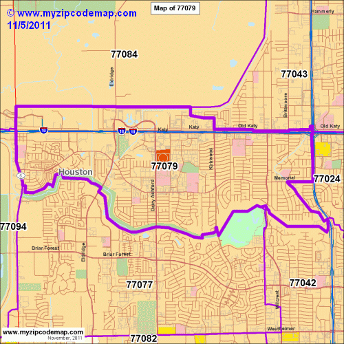 map of 77079