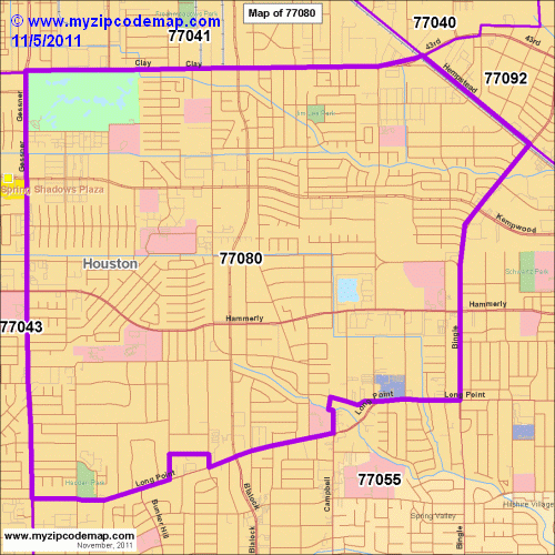 map of 77080