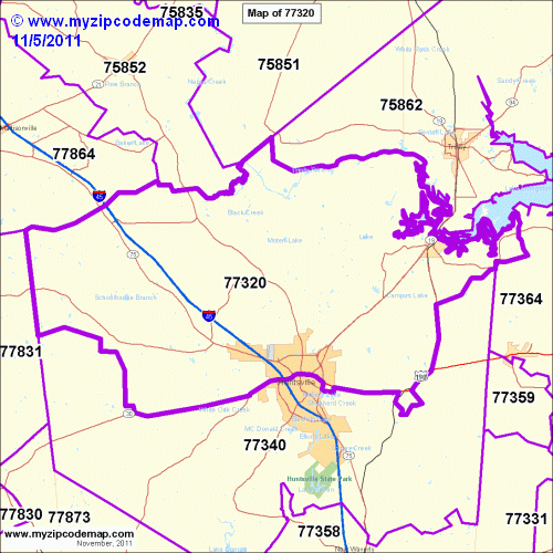 map of 77320